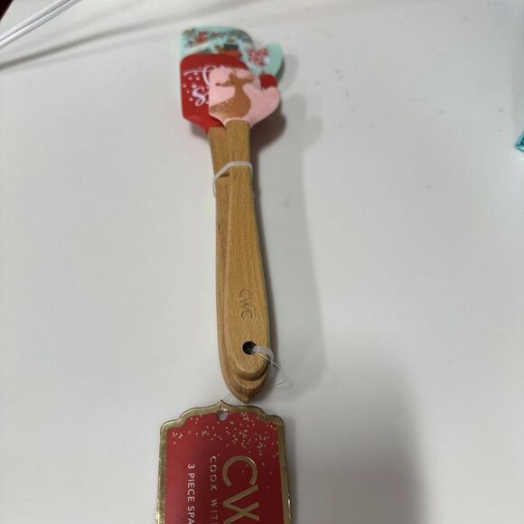 Set Of 3 Christmas Mitten Spatulas - Picture 1 of 4